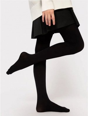 Матовые колготки из микрофибры 50 ден, цвет черный