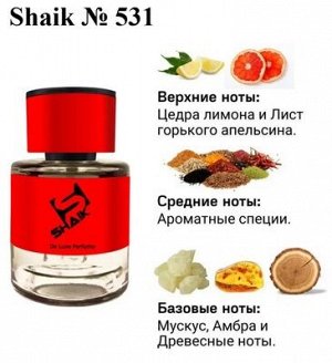 Тестер SHAIK / Парфюмерная вода № 531 , 25 мл.
