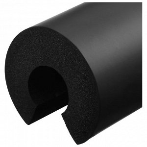 Подушка для штанги, 45х10х10 см, цвет чёрный