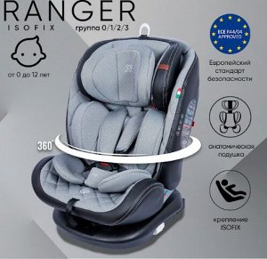 Автокресло поворотное группа 0123 (0-36) Sweet Baby Ranger 360 Isofix