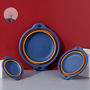 Миска складная 1.3 л.(СИНИЙ)