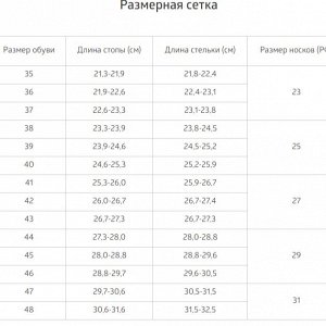 Размерная сетка