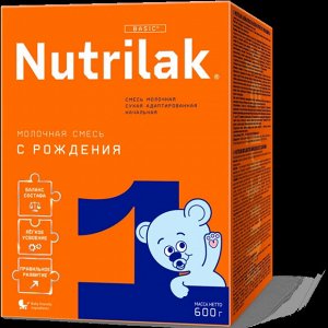 Нутрилак (Nutrilak) 1 смесь сухая молочная адаптированная до 6 мес. 600 гр.