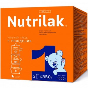 Нутрилак (Nutrilak) 1 смесь сухая молочная адаптированная до 6 мес. 300 гр.