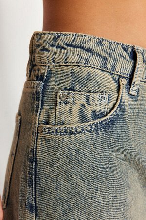 Винтажные джинсы Mavi Soluk Efekt Normal Bel с широкими штанинами