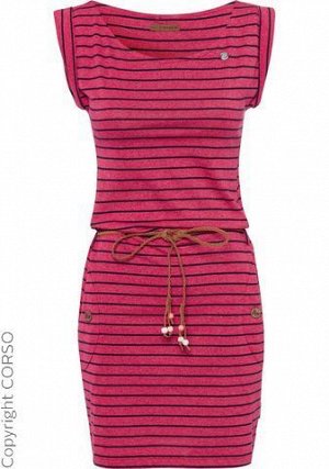 Платье Бирка Полосы O20067 бренд Ragwear (Tag Stripes O20067) Цвет изделия: красный/4000 Бренд: Ragwear Ассортимент: Da. Платья Размерная категория: Нормальные размеры. Веганское, проверенное PETA три
