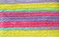 Мулине Anchor 'Stranded Cotton Multicolour', 100% хлопок, 12х8м (арт.4615000 цв.01335)