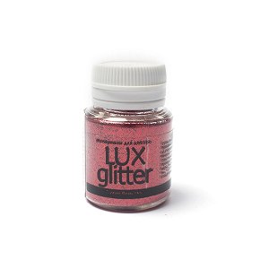 Декоративные блестки LUXART Glitter арт.STR.GL6V20 красный 20мл