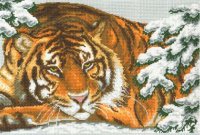 Набор для вышивания МАТРЕНИН ПОСАД арт.37х49 - 0356 Амурский тигр