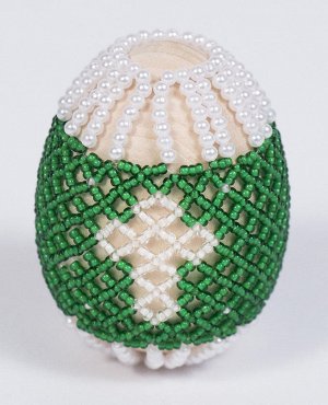 Наборы для бисероплетения МАТРЕНИН ПОСАД арт.8403 Пасхальное яйцо Светлый праздник 4,6х6,2 см