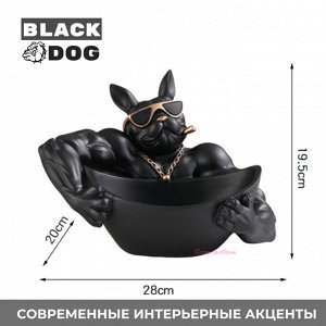 BLACKDOG  &quot;ATHLETH&quot; Статуэтка декоративная с подставкой для мелочей