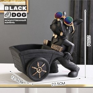 BLACKDOG "CART" Статуэтка декоративная с подставкой для мелочей