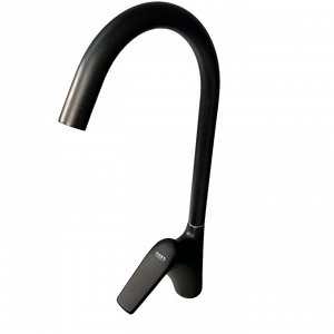 Смеситель для кухни SWES RINGO 1RKAJ4-BL, черный, рычажный (0737)***