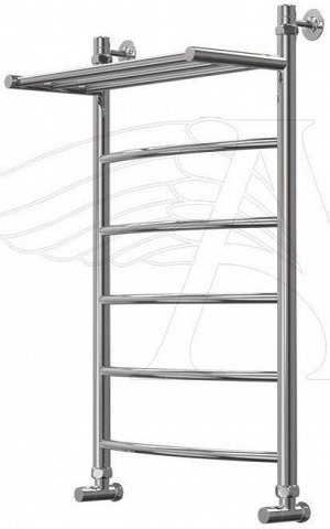 Полотенцесушитель водяной Универсал с полкой 40*80 1" (07952)