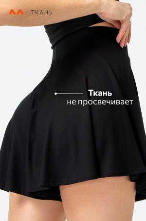 Женская юбка-шорты из вискозы