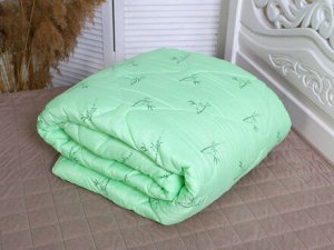 Одеяло "Бамбук" всесезон.  п/э 140*205 сумка (плотность300г/м2)