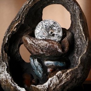 Фонтан "Томирис" лунная сила, 18х25 см (с подсветкой)