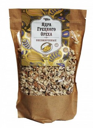 Ядра грецкого ореха обезжиренные 300г