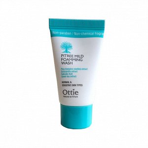 Миниатюра пенка для чувствительной кожи Ottie Miniature Pitree Mild Foaming Wash