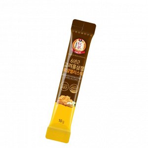 Jungwonsam Стик желе с экстрактом красного женьшеня и маточного молочка Jelly Stick Korean Red Ginseng Extract&Royal, 10 гр * 30 шт