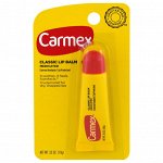 Carmex, Бальзам для губ, классический, с лечебным действием, 0,35 унций (10 г)