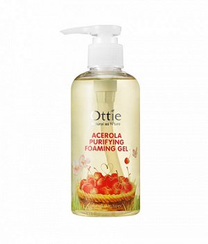 Гель для умывания с вишней Ottie Acerola Purifying Foaming Gel