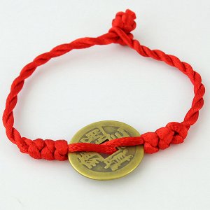 Тибетский браслет "Красная нить желаний" B228500050