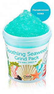 Ottie, Успокаивающая маска Soothing Seaweed Grind Pack