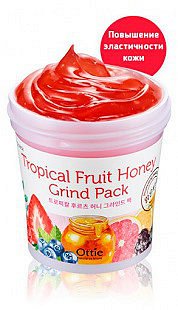 Ottie, Фруктовая ночная маска Tropical Fruit Honey Grind Pack