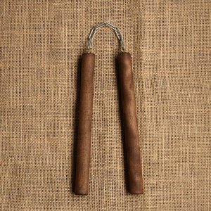 Сувенир деревянный "Нунчаки", 20 см,(темный) массив бука