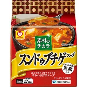 MARUCHAN Sundubu Jjigae Soup - супчик на основе кимчи с перчиком чили