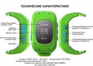 Умные детские часы Smart Baby Watch Q50С (без GPS)