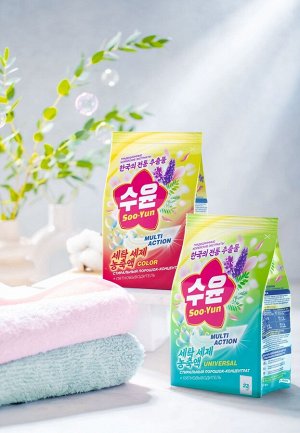 Стиральный порошок-концентрат для цветных тканей Soo-Yun