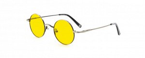 Джон Леннон Солнцезащитные очки, унисекс, JOHN LENNON WALRUS antique silver, yellow