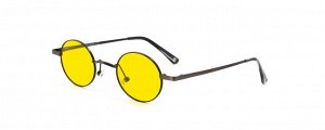 Джон Леннон Солнцезащитные очки, унисекс, JOHN LENNON 260  antique brown, yellow