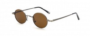 Джон Леннон Солнцезащитные очки, унисекс, JOHN LENNON 260 antique silver, brown
