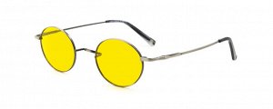 Джон Леннон Солнцезащитные очки, унисекс, JOHN LENNON PEACE antique silver, yellow