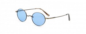 Джон Леннон Солнцезащитные очки, унисекс, JOHN LENNON PEACE antique gold, blue