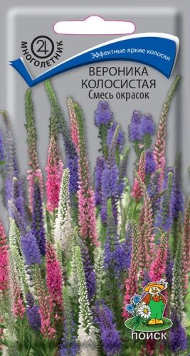 Вероника колосистая Смесь окрасок (ЦВ) ("М) 0,1гр.