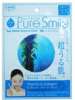 "Pure Smile" "Essence mask" Детокс маска с эссенцией морских водорослей 23мл 1/600