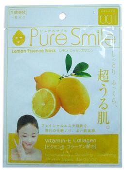 "Pure Smile" "Essence mask" Маска для лица с эссенцией лимона 23мл 1/600