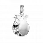 Серебряная подвеска &quot;Лиса&quot; 976