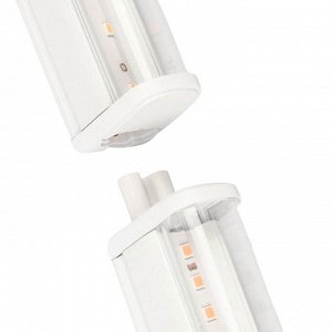 Фитосветильник светодиодный Uniel, 10 Вт, 560 мм, IP40, 220В, полноспектр, c выкл, прозрачный