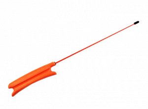 Удочка зимняя JpFishing Hard EVA ICE Orange (42см, Hard EVA 15см, fiberglass Red tip)