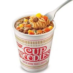 Лапша Nissin Cup Noodle из Японии (креветка), 78 гр.