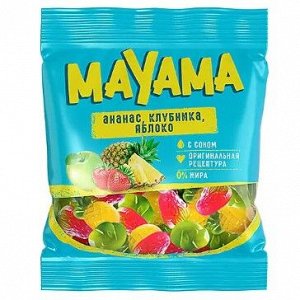 «Mayama», мармелад жевательный в форме ягод и фруктов, 170 г