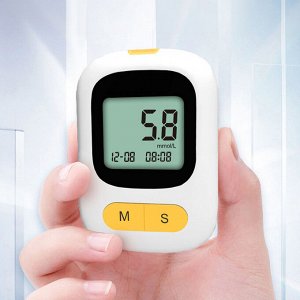 Глюкометр Blood Glucose BG-201 + 50 тест-полосок, 50 ланцетов