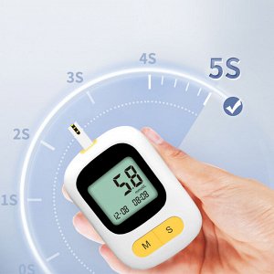 Глюкометр Blood Glucose BG-201 + 50 тест-полосок, 50 ланцетов