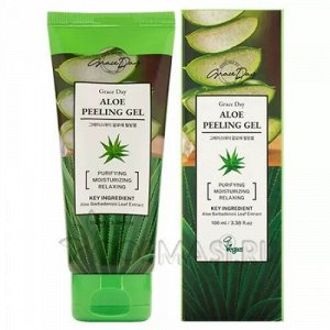 Отшелушивающий гель для лица с алоэ  Grace Day Peeling Gel