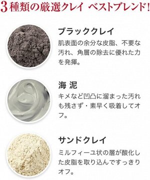 FANCL Clay Gel Facial Wash - грязевая пенка для умывания против черных точек